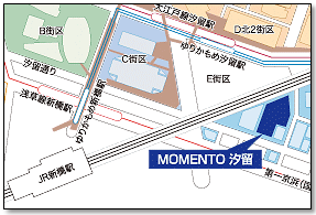 MOMENTO SHIODOME MAP